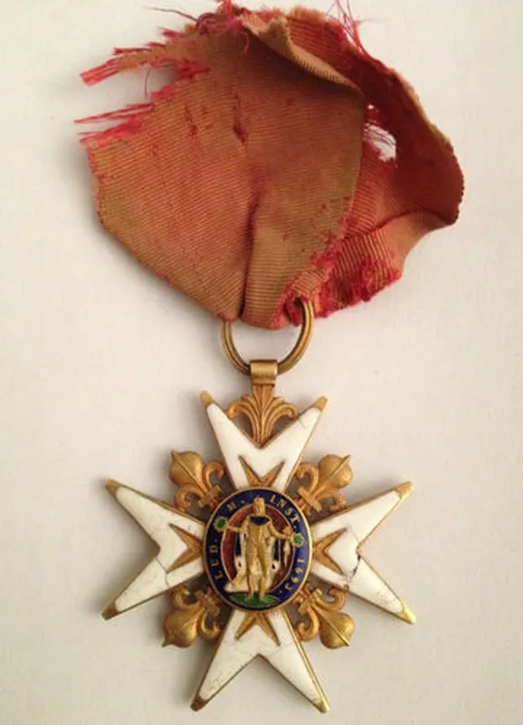 Croix de l'ordre royal et militaire de Saint-Louis, XVIIIe siècle