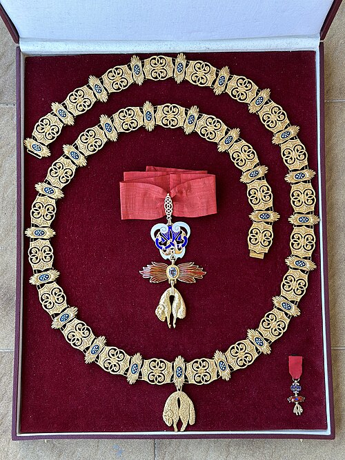 Collier et insigne de la Toison d'Or